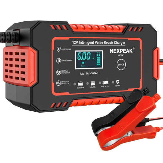 Cargador De Batería Profesional Para Vehículos 🚗 ¡Oferta exclusiva! 🎉