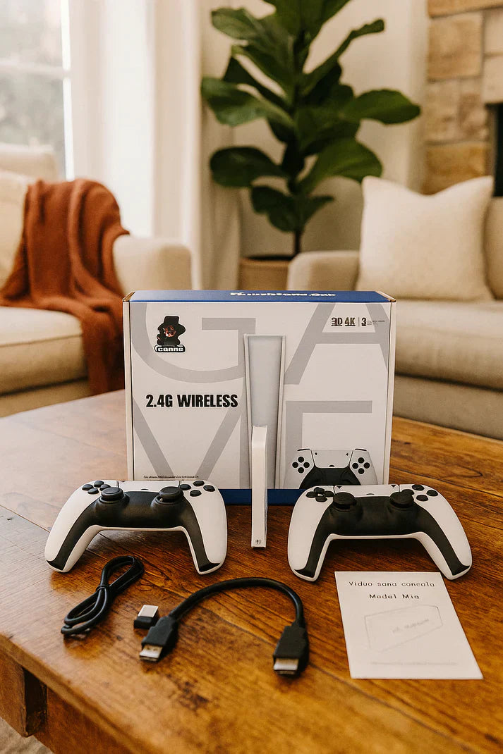 CONSOLA DE VIDEOJUEGOS CON 20000 JUEGOS INCORPORADOS GAME STICK 64 GB